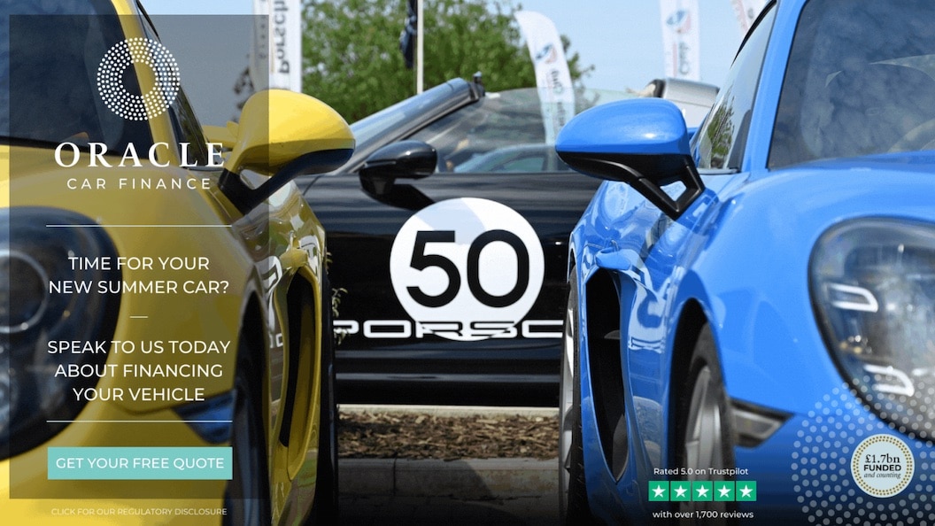 Oracle Finance, for specialist and classic car financing